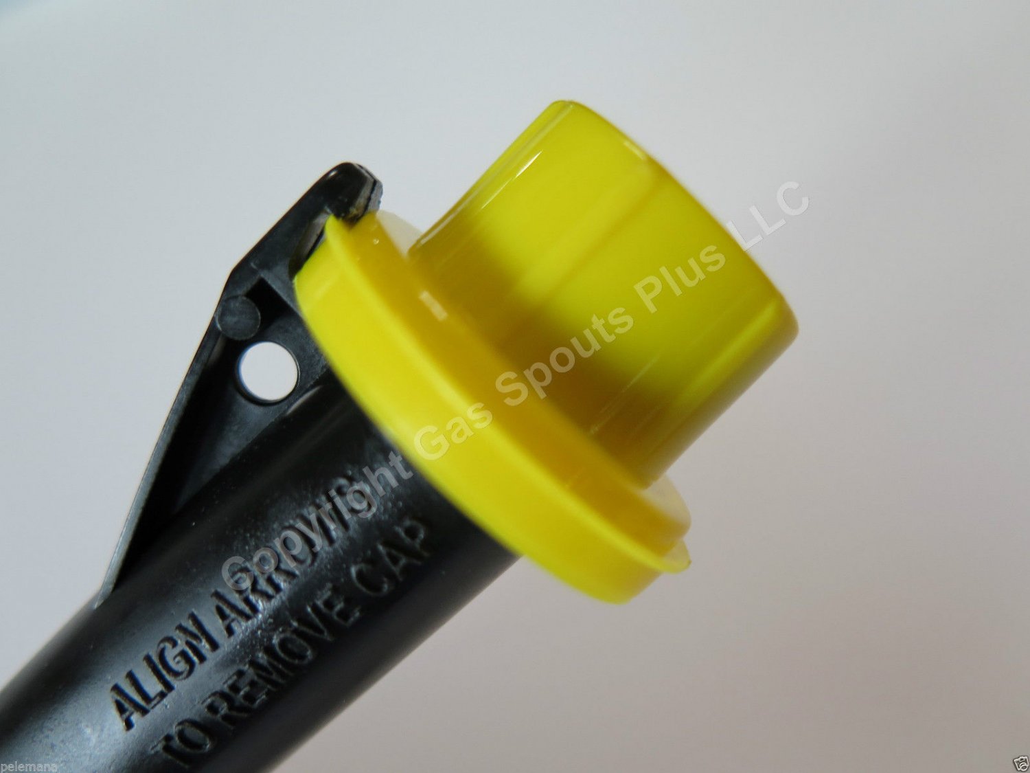 5PK BLITZ Replacement YELLOW SPOUT CAP Top Fuel GAS CAN 900302 900092