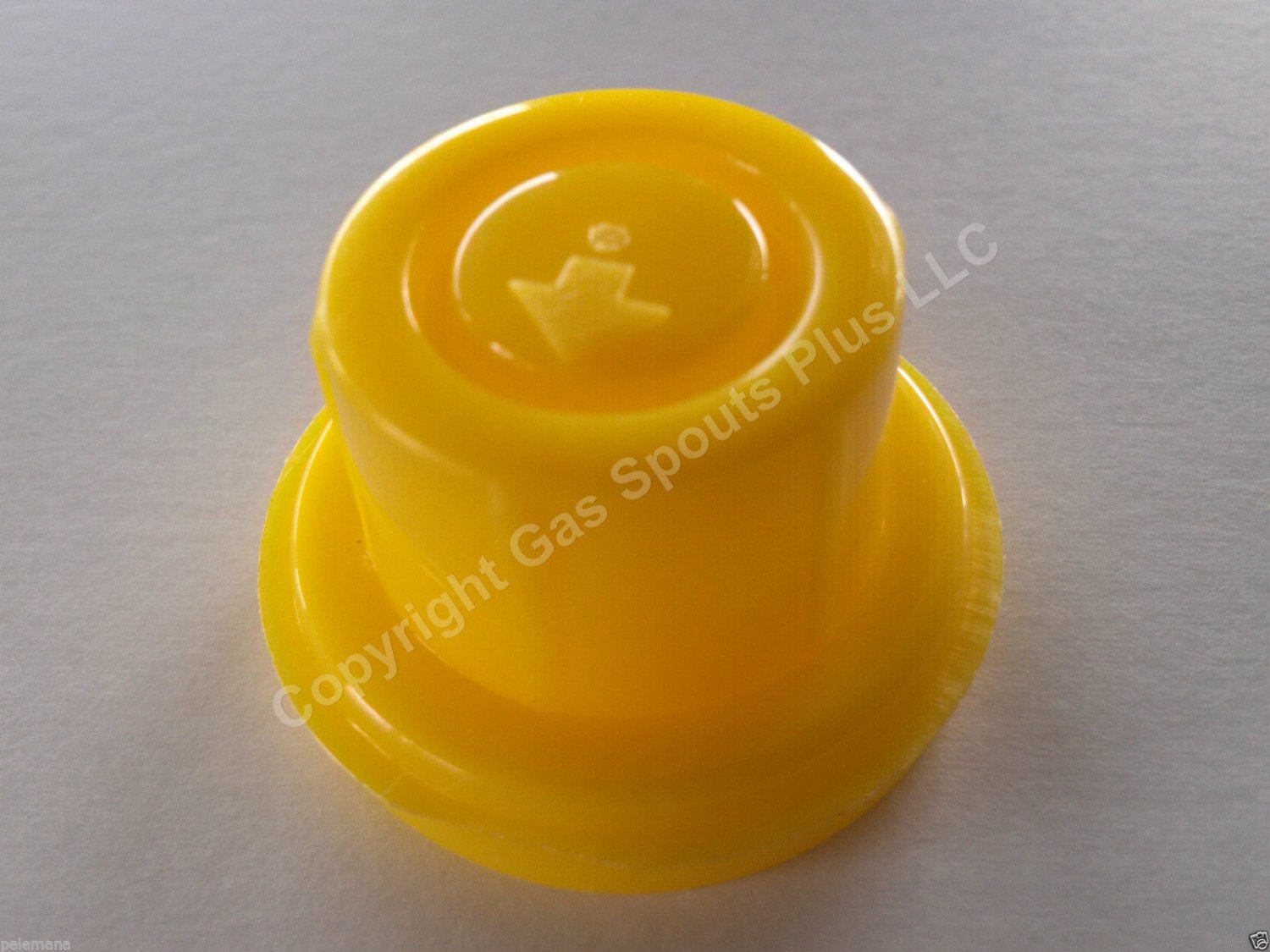 5PK BLITZ Replacement YELLOW SPOUT CAP Top Fuel GAS CAN 900302 900092