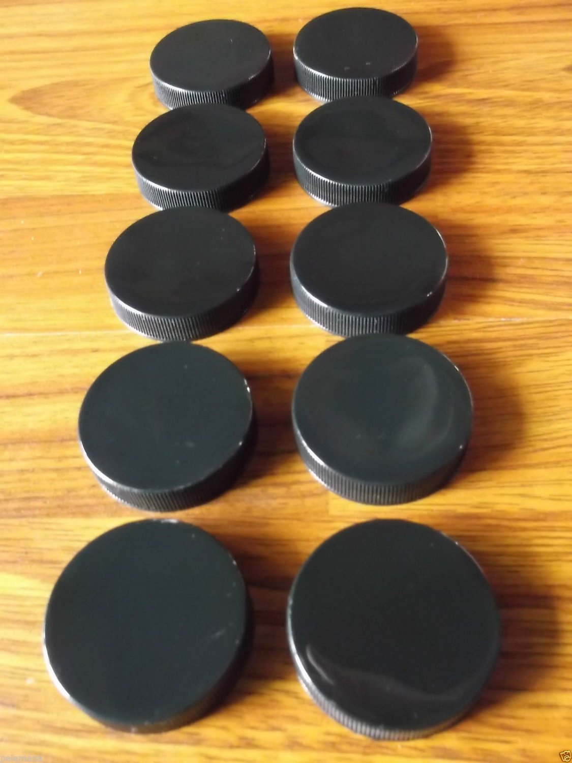 10 New Gas Can BLACK PLASTIC CAPS Blitz & Gott Replacement Fuel Diesel