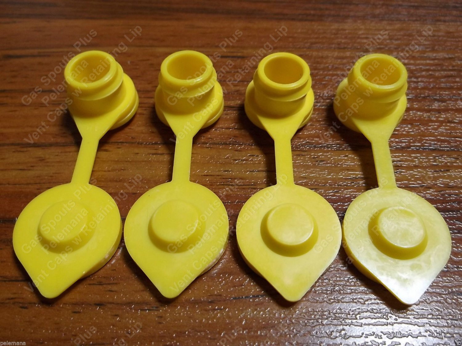 4Pack Yellow VENT CAPS Gas Fuel Can Breather Midwest Blitz Wedco