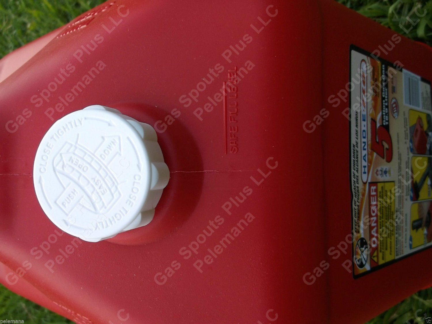 12Pack BLITZ Gas Can CAPS ONLY Heavy Duty SAFETY GALLON LID Rubber