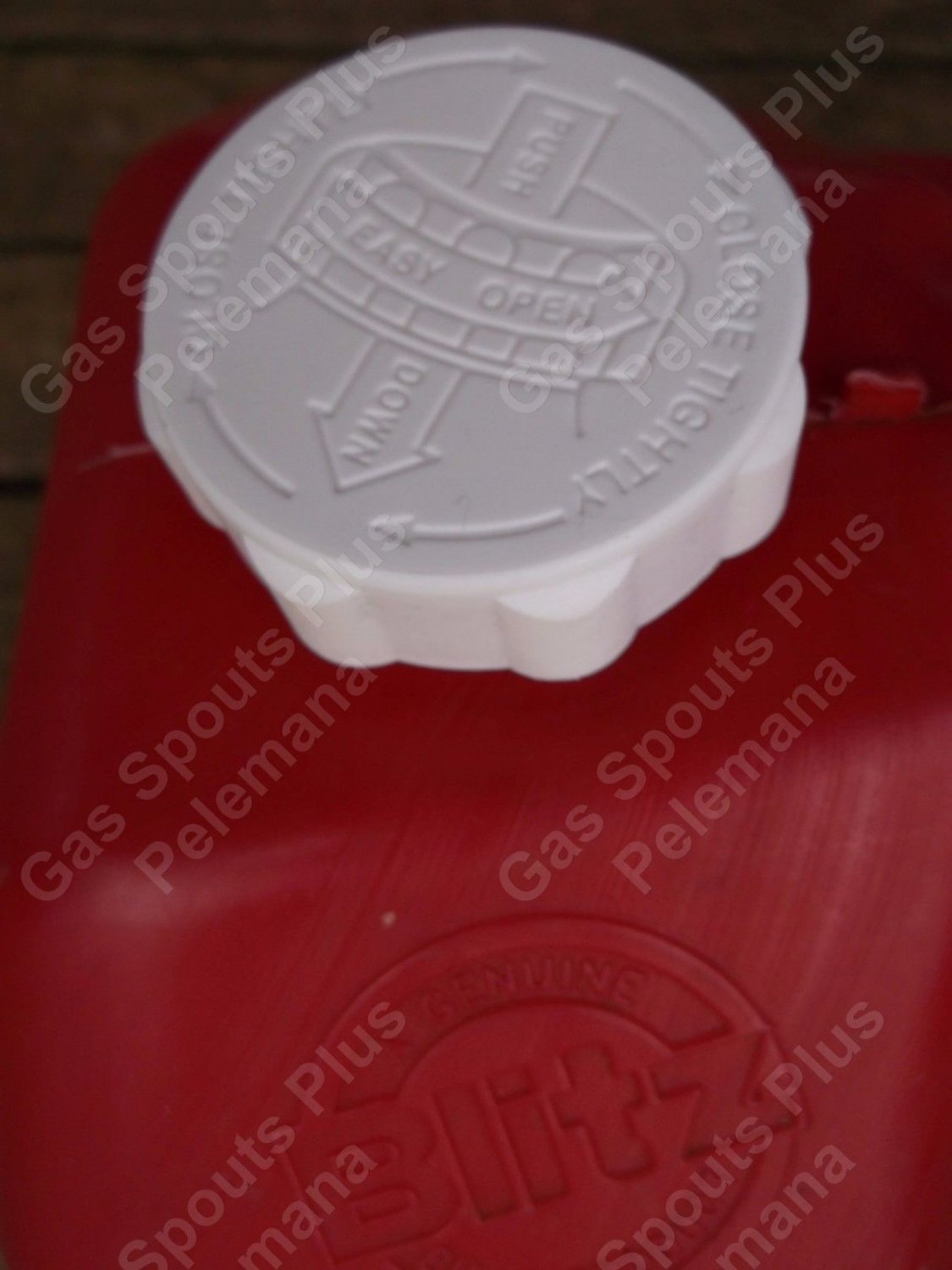 12Pack BLITZ Gas Can CAPS ONLY Heavy Duty SAFETY GALLON LID Rubber