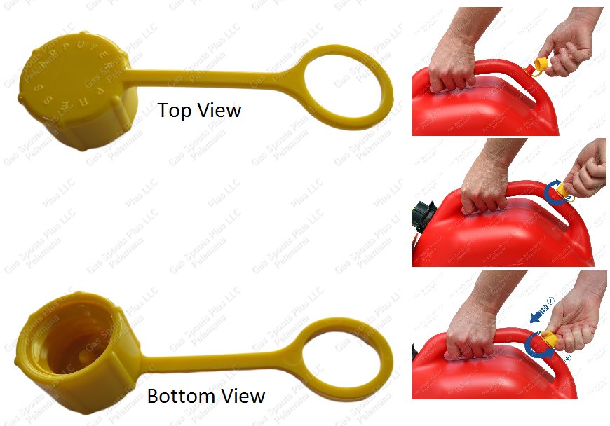 11pk SCEPTER GAS CAN SPOUTS & VENT KIT Moeller MIDWEST American IGLOO