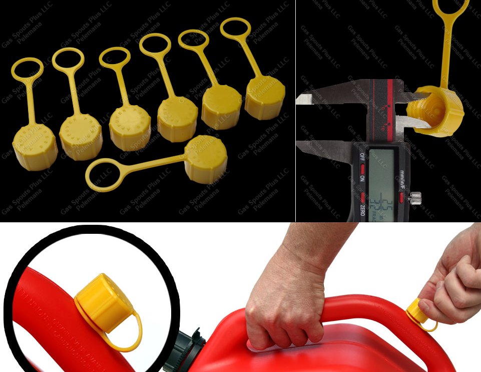 7Pk SCEPTER GAS CAN SPOUTS & VENT KIT Moeller MIDWEST American IGLOO