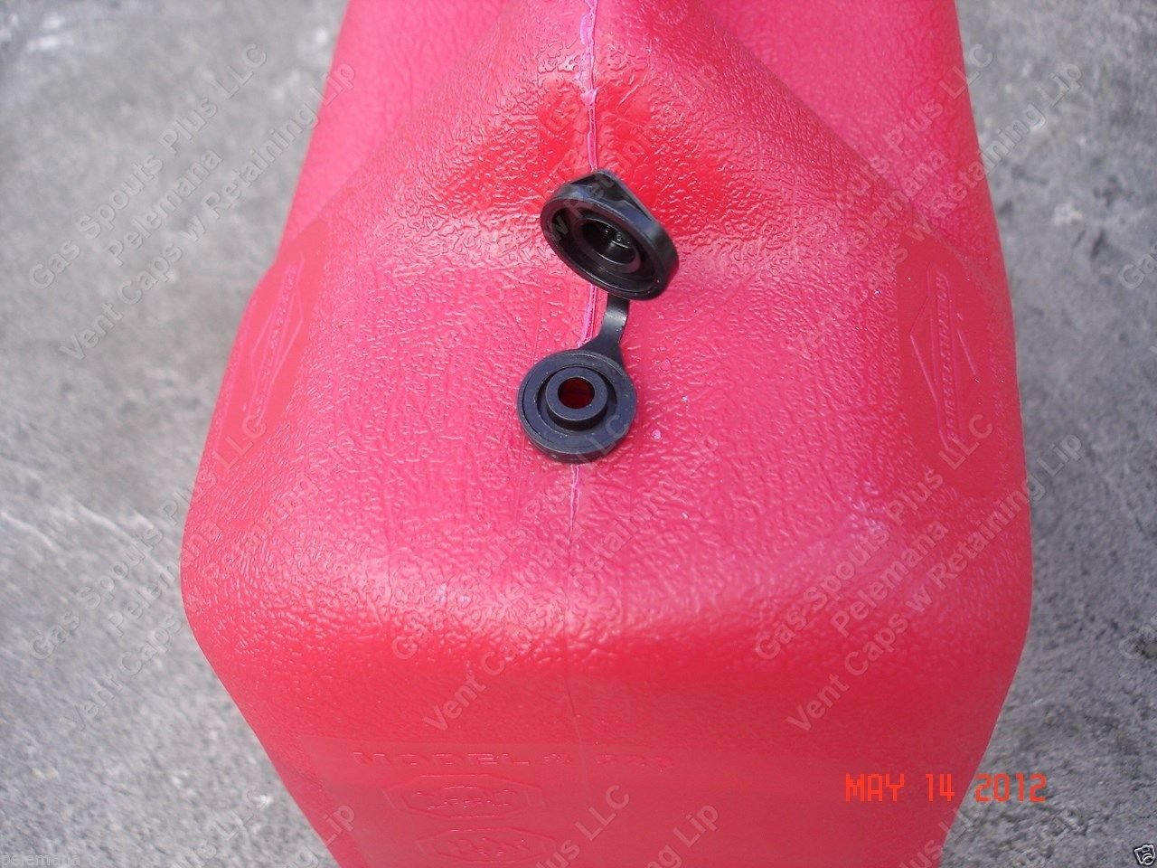60 Black Gas Can VENT CAPS New Fuel Jug Plug Blitz Wedco Briggs Scepter