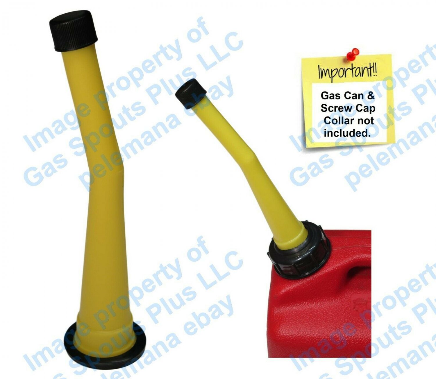 CHILTON GAS CAN YELLOW SPOUT AftrMrk SearsCraftsman P10 P15 P20 P25 P50