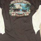 Free Shipping Brand New Men's Size Large (L) Long Sleeve Embellished Shirt Brand Destructin