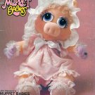 Muppet Baby Sewing Pattern Miss Piggy Doll 17 Inch Clothing 80s Vintage Vogue 599