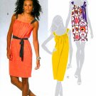 Summer Dress Sewing Pattern Easy Sleeveless Trendy Mod Above Knee 5425 6-14