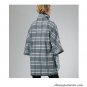 Unlined Jacket Coat Sewing Pattern Trendy Collar Button Front Belted Easy Dolman Sleeve 6445 XS-M