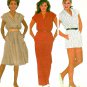 McCalls Vintage Sewing Pattern Jumpsuit Dress Short Long Retro Mod 80's 6 8 10 7531