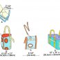 Pet Carrier Dog Clothing Sewing Pattern Harness Tote Jacket Hoodie Easy 6621