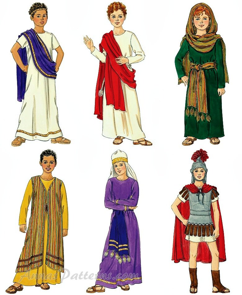 roman costume patterns