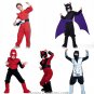 Boys Halloween Costume Sewing Pattern Batman Ninja Super Hero Race Car Power Ranger 4951 3-6