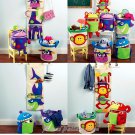 Fun Baskets Children Sew Pattern Wall Hanging Toy Storage Clothes Nursery Shark Giraffe Monkey 6624
