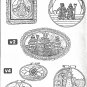 Amish Prim Sewing Pattern Applique Pillow Wall Hanging Country Farm Vintage Home Husband Wife 5914