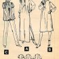 Maternity Top Dress Sewing Pattern Vintage Tunic Knee Ankle Length Peasant Mandarin Collar 8 7926