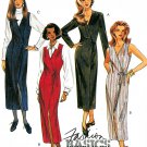 Wrap Dress Jumper Sewing Pattern Vintage Long Sleeve Sleeveless Trendy Retro Slim Fit 8-12 6704