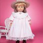 Doll Clothes Sew Pattern 18 Dress Colonial Victorian Nightgown Prairie Country School Bonnet 3627