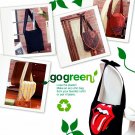 Hipster Handbag Sewing Pattern Green Cross Body Purse Easy Flap 5 Designs 2972