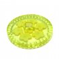Celluloid Daisy Button Yellow Flowers Hand Painted Carved Large Jacket Coat Craft Sewing 1 1/4 Inch