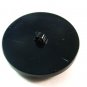 Large Rhinestone Button Plastic Dark Blue Vintage Coat Jacket Sewing Crafts 1 5/8 Inch