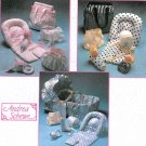 Baby Moses Basket Diaper Bag Cover Sewing Pattern Bonnet Car Seat 8400