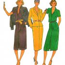 Dress Jacket Sewing Pattern Vintage Suit Slim Fit Button Front Retro Mod 14 6783