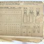 McCalls 40's Vintage Sewing Pattern Sexy Nightgown Evening Gown Long V-Neck Shaped Midriff 14 5784