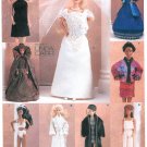 Vogue Barbie Doll Clothes Sewing Pattern Wedding Dress Fashion Ethnic Gown Wrap Evening Coat PJ 9531