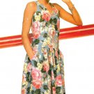 Sleeveless Drop Waist Dress Sewing Pattern Vintage 80s 6-10 Pullover Retro Mod Spring Summer 5391