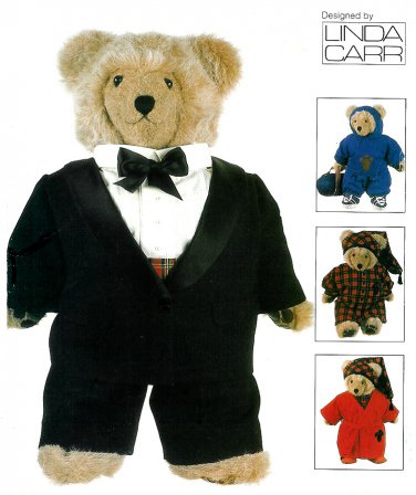 teddy bear in tuxedo