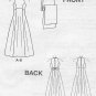 Evening Gown Sewing Pattern 8-12 Peek A Boo Sleeveless Empire Waist Wrap 9406