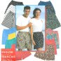 Pull On Shorts Sewing Pattern Easy Elastic Waist Unisex XXS XL Men Teen Women 9057