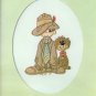 Precious Moments Stitchery Kit Boy Dog Someone Special Dad Father Son Applique Embroidery