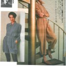 Vogue Lancon Jumpsuit Sewing Pattern 14-18 Bubble Elastic Hem Short Long Mod 2742