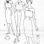 50s Vintage Sewing Pattern Sz 10 High Waist Pant Skirt Overblouse Slim Fit Boxy Top 2998