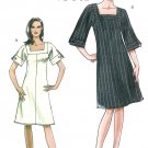 Vogue Easy Tunic Dress Sewing Pattern 14-20 Plus Square Neck A-line Knee Short Sleeve 8442