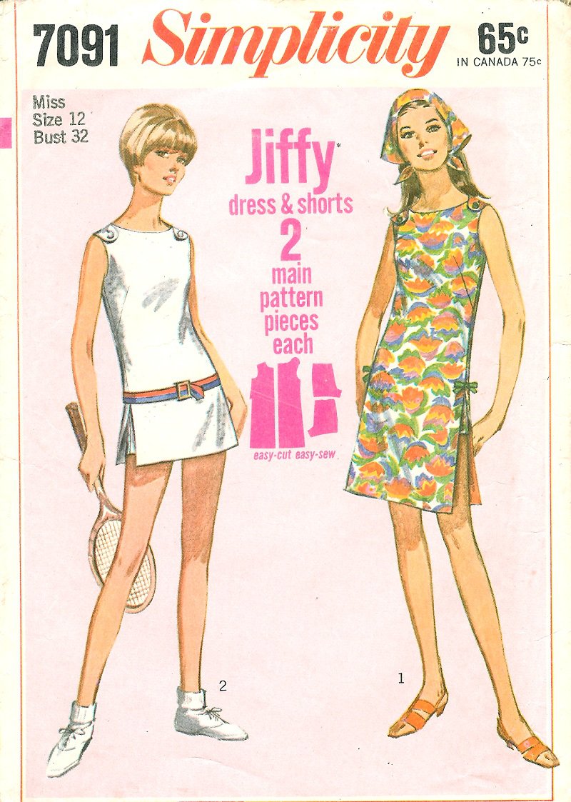 Halter Dress Sewing Pattern 70s Sz 10 Easy Maxi Mini Boho Hippie