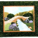 Peaceful Passage Wall Quilt Hand Applique Sewing Pattern River Bridge Easy 28 x 25