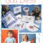God Bless Charted Cross Stitch Designs Baby Grandpa Grandma Teddy Bear Rabbit Pumpkin
