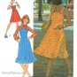 Jumper Dress Sewing Pattern 9-12 Rockabilly 70s Overall Straps Fitted Bodice 6926
