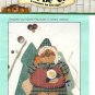 Black Bearry Applique Pattern Bear Woods Nature Rustic Lodge Trees Large 10 Inch