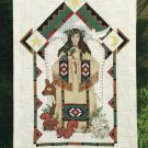 Native Indian Natures Angel Cross Stitch Kit Wall Hanging Blanket 12 x 20