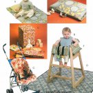 Baby Infant Play Mat Highchair Changing Pad Bib Sewing Pattern Diaper Stacker 5604