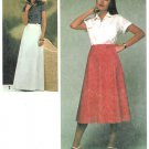 Easy Wrap Skirt Vintage Simplicity Jiffy 10 12 Knee Maxi 8860