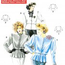 Peplum Blouse Sewing Pattern 10-22 Plus Extended Shoulder 20179