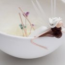 Enchanted garden Sculpture - Hand made pieces, with texto