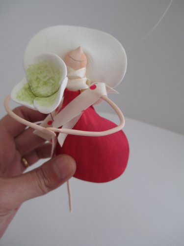 Sculpture Mim - Hand made pieces, with texto, for suspending