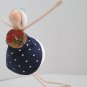 Sculpture "traveler" with 14cm x 10 cm
